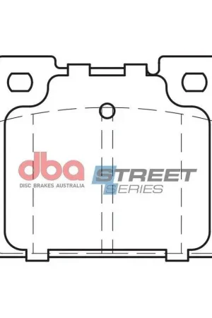 Disc Brakes Australia DBA DB538SS Street Series Brake Pad Set Super Sale