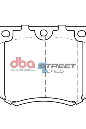 Disc Brakes Australia DBA DB625SS Street Series Brake Pad Set Top Rated