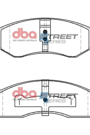 Limited Edition Disc Brakes Australia DBA DB7470ASS Street Series Brake Pad Set