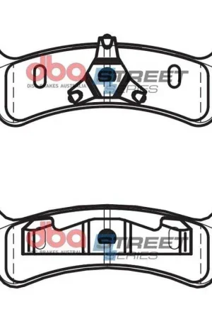Disc Brakes Australia DBA DB7545ASS Street Series Brake Pad Set Affordable