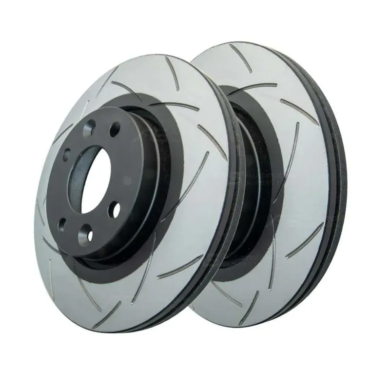 Hot Deal Disc Brakes Australia DBA DBA2357S Street Series T2 Slotted Brake Disc Rotor Pair 258mm