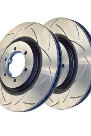 Money Back Guarantee Disc Brakes Australia DBA DBA2454S Street Series T2 Slotted Brake Disc Rotor Pair 303mm