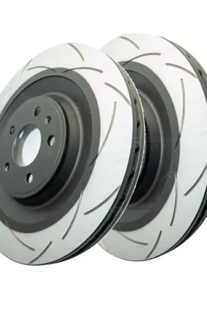 Disc Brakes Australia DBA DBA2599S Street Series T2 Slotted Brake Disc Rotor Pair 356mm Top Pick