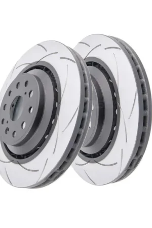 Free Shipping Disc Brakes Australia DBA DBA2728S Street Series T2 Slotted Brake Disc Rotor Pair 357.1mm