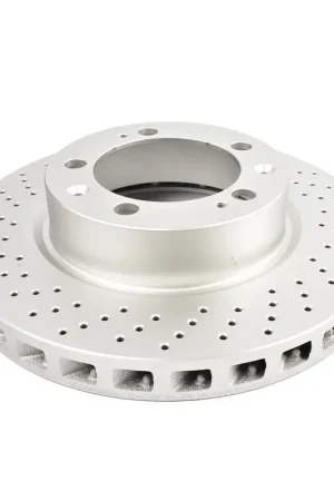 Disc Brakes Australia DBA DBA3272OEXL Street Series En-Shield Cross Drilled Brake Disc Rotor Single Left Limited Time