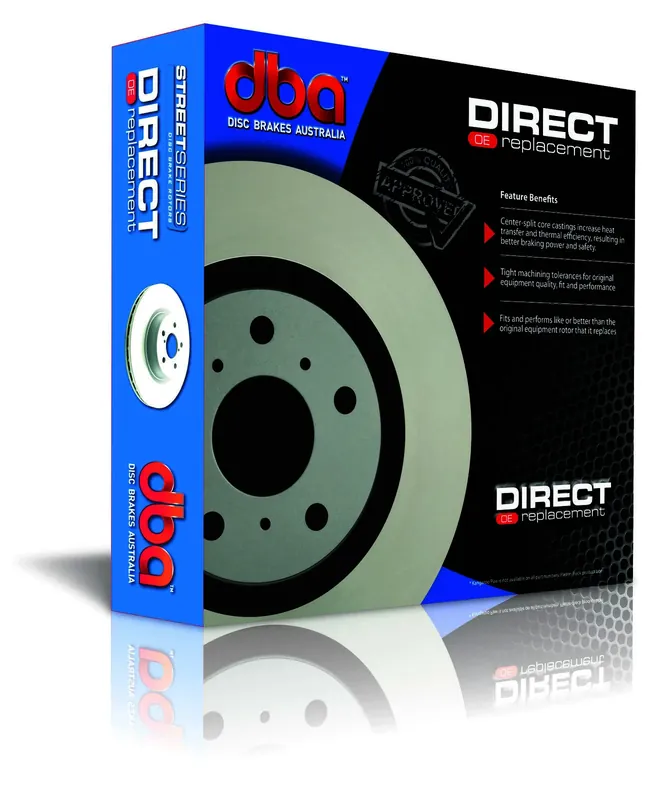 New Release Disc Brakes Australia DBA DBA3578OEX Street Series OE Style Cross-Drilled Brake Disc Rotor Pair