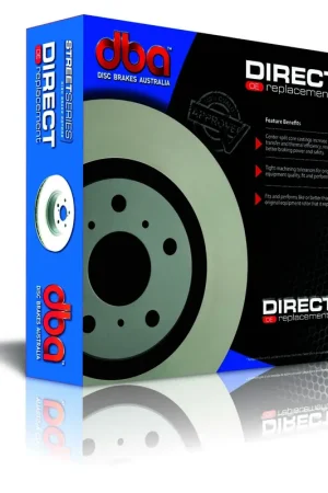 Must Have Disc Brakes Australia DBA DBA3684S Street Series T2 Slotted Brake Disc Rotor Pair