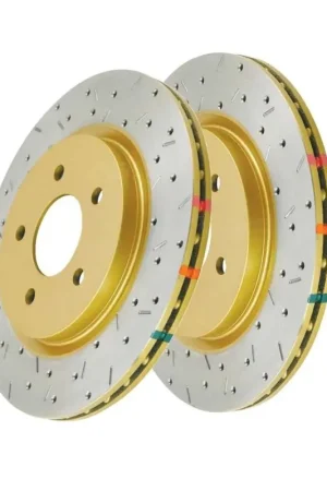 Disc Brakes Australia DBA DBA42114XS 4000 Series Cross-Drilled & Slotted Brake Disc Rotor Pair 300mm Luxury