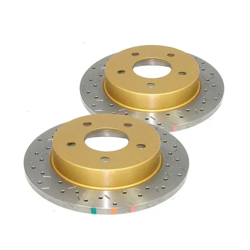 Disc Brakes Australia DBA DBA42121XS 4000 Series Cross-Drilled & Slotted Brake Disc Rotor Pair 280mm Buy Direct