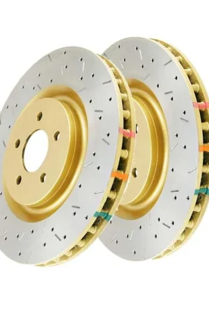 Disc Brakes Australia DBA DBA42124XS 4000 Series Cross-Drilled & Slotted Brake Disc Rotor Pair 355mm Grab Now