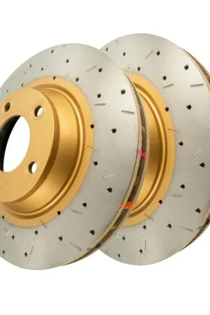 Disc Brakes Australia DBA DBA42246XS 4000 Series Cross-Drilled & Slotted Brake Disc Rotor Pair 350mm Price Drop