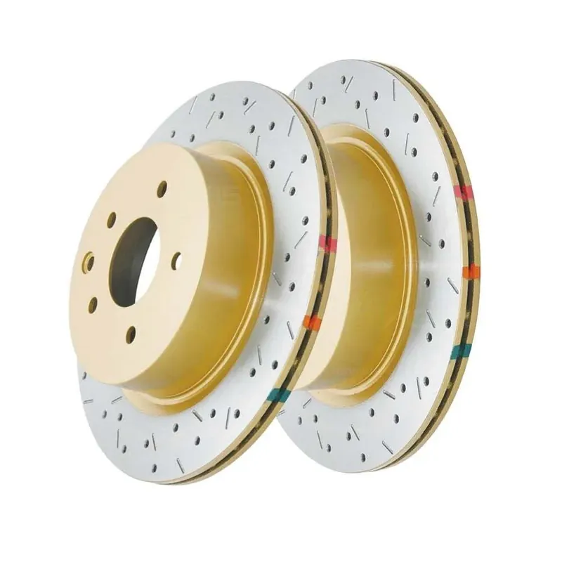 Disc Brakes Australia DBA DBA42309XS 4000 Series Cross-Drilled & Slotted Brake Disc Rotor Pair 308mm Direct From Factory