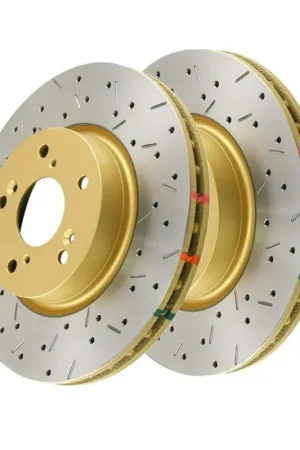 Disc Brakes Australia DBA DBA42508XS 4000 Series Cross-Drilled & Slotted Brake Disc Rotor Pair 300mm Wholesale