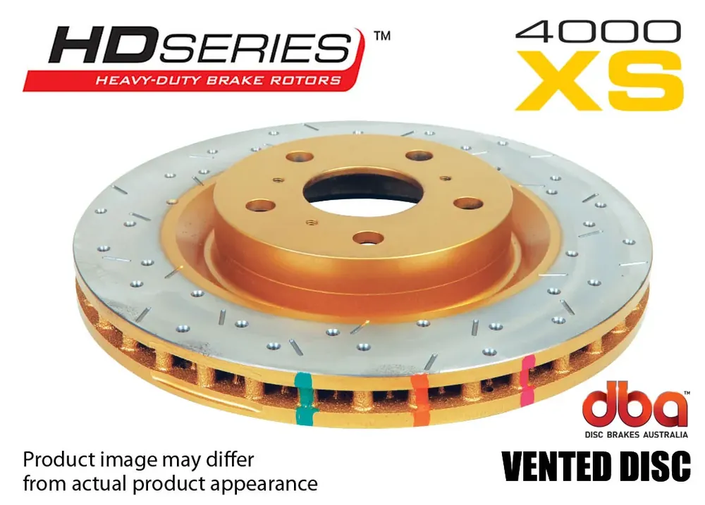Disc Brakes Australia DBA DBA42532XS 4000 Series Cross-Drilled & Slotted Brake Disc Rotor Pair 360mm New Arrival