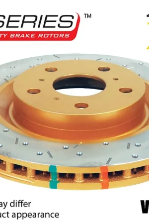 Disc Brakes Australia DBA DBA42533XS 4000 Series Cross-Drilled & Slotted Brake Disc Rotor Pair 350mm Fresh Stock