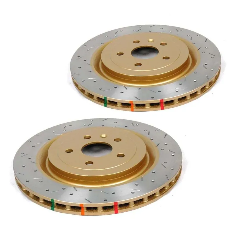 Best Price Disc Brakes Australia DBA DBA42605XD 4000 Series Cross-Drilled & Dimpled Brake Disc Rotor Pair 365mm