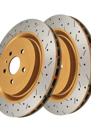Disc Brakes Australia DBA DBA42605XS 4000 Series Cross-Drilled & Slotted Brake Disc Rotor Pair 365mm Price Cut