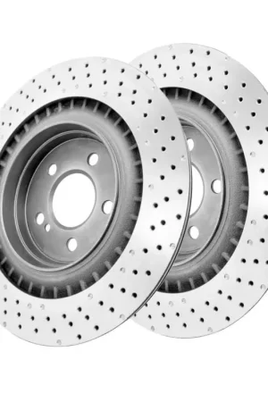 Disc Brakes Australia DBA DBA42691XD 4000 Series Cross-Drilled & Dimpled Brake Disc Rotor Pair 330mm Flash Sale