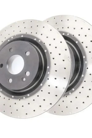 Disc Brakes Australia DBA DBA42698XD 4000 Series Cross-Drilled & Dimpled Brake Disc Rotor Pair Secure Checkout