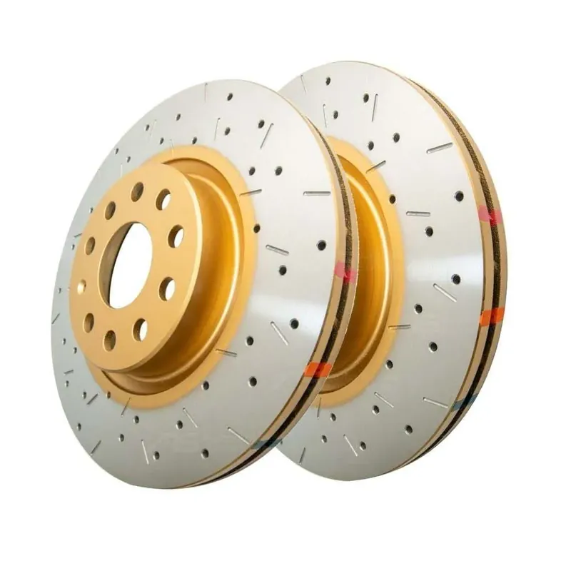 New Release Disc Brakes Australia DBA DBA42806XS 4000 Series Cross-Drilled & Slotted Brake Disc Rotor Pair 312mm