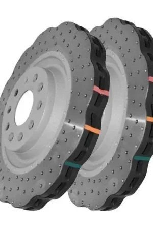 Exclusive Offer Disc Brakes Australia DBA DBA42830WXD 4000 Series Wave Cross-Drilled & Dimpled Brake Disc Rotor Pair 340mm