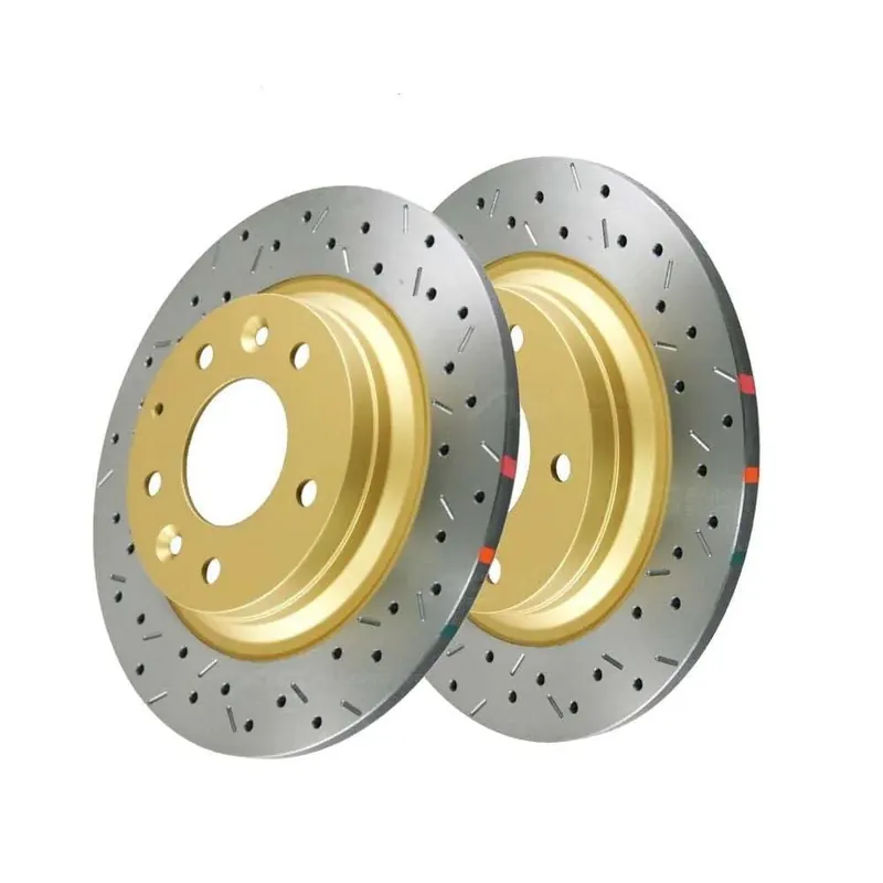 Direct From Factory Disc Brakes Australia DBA DBA42951XS 4000 Series Cross-Drilled & Slotted Brake Disc Rotor Pair 280mm