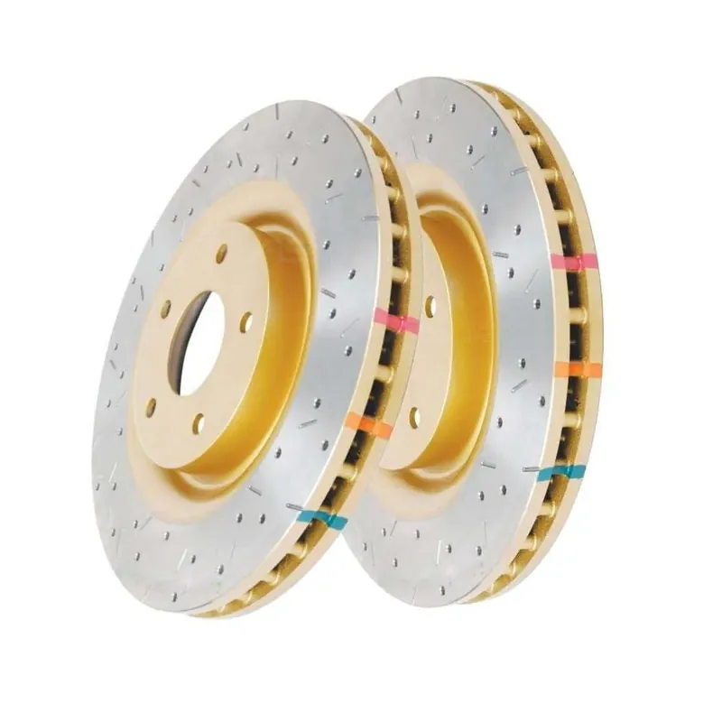 Next Day Delivery Disc Brakes Australia DBA DBA42990XS 4000 Series Cross-Drilled & Slotted Brake Disc Rotor Pair 340mm
