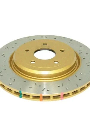 Free Shipping Disc Brakes Australia DBA DBA42993XS 4000 Series Cross-Drilled & Slotted Brake Disc Rotor Pair