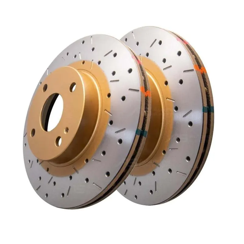 Must Have Disc Brakes Australia DBA DBA4538XS 4000 Series Cross-Drilled & Slotted Brake Disc Rotor Pair 255mm