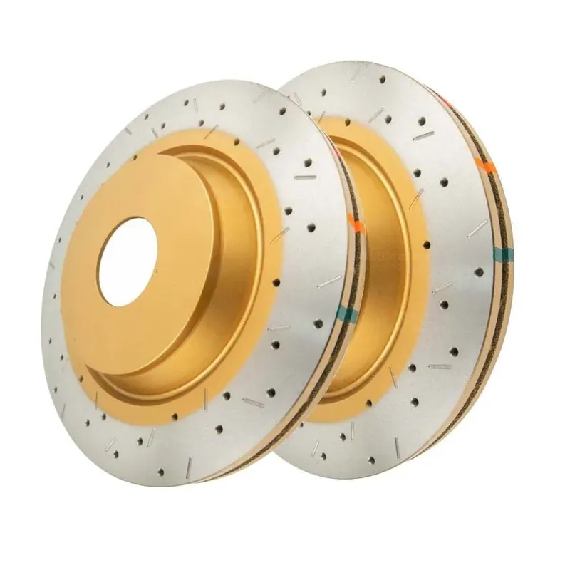 Original Disc Brakes Australia DBA DBA47820XS 4000 Series Cross-Drilled & Slotted Brake Disc Rotor Pair