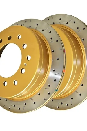 Big Sale Disc Brakes Australia DBA DBA4793XS 4000 Series Cross-Drilled & Slotted Brake Disc Rotor Pair 312mm
