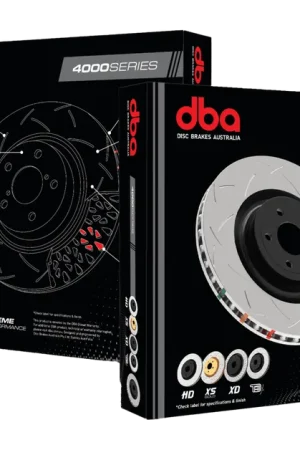 Hassle-Free Returns Disc Brakes Australia DBA DBA4796S 4000 Series T3 Slotted Brake Disc Rotor Pair