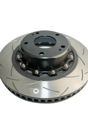 High Quality Disc Brakes Australia DBA DBA5048BLKRS 5000 Series T3 Slotted Brake Disc Rotor Single Right Black Hat 330mm