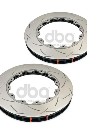 Express Delivery Disc Brakes Australia DBA DBA52018.1S 5000 Series T3 Slotted Brake Disc Floating Rotor Pair 350mm