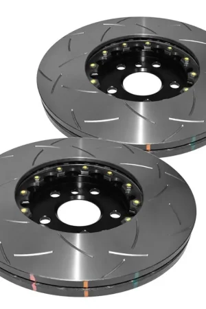 Disc Brakes Australia DBA DBA52288BLKS 5000 Series T3 Slotted Brake Disc Rotor Pair Black Hat 335mm Grab Now