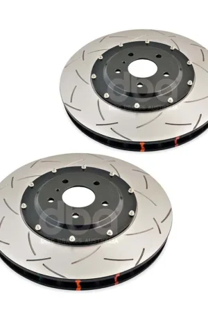 Disc Brakes Australia DBA DBA52320BLKXS 5000 Series Cross-Drilled & Slotted Brake Disc Rotor Pair Black Hat 380mm Trending
