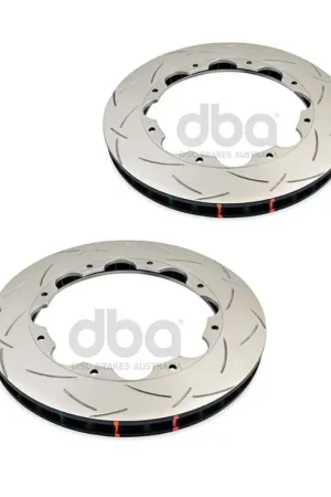 Disc Brakes Australia DBA DBA52323.1XS 5000 Series Cross-Drilled & Slotted Brake Disc Floating Rotor Pair 380mm Price Cut