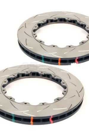 Genuine Disc Brakes Australia DBA DBA52358.1S 5000 Series T3 Slotted Brake Disc Floating Rotor Pair 296mm