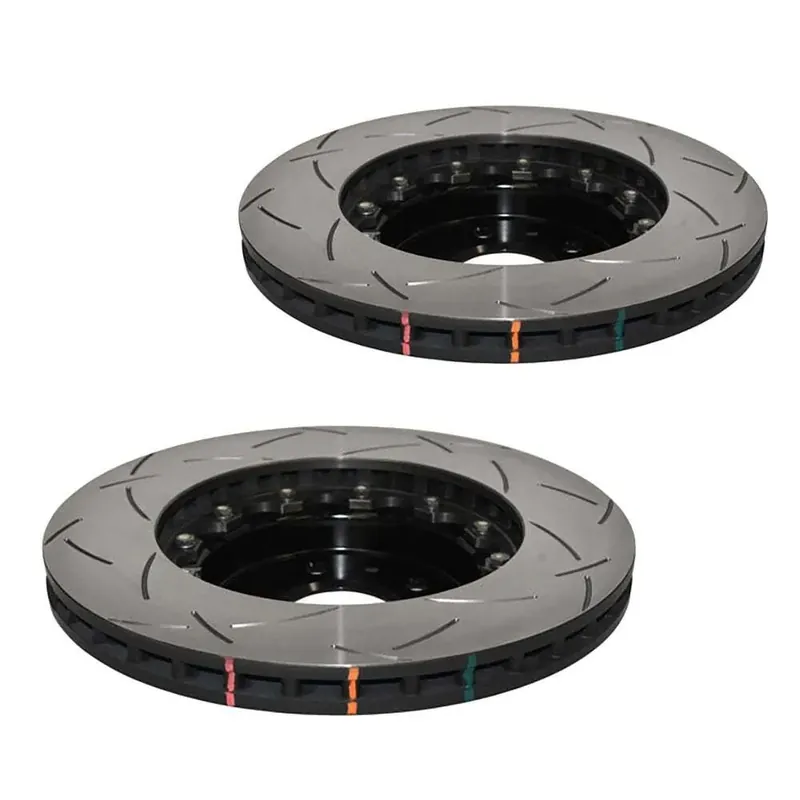 Disc Brakes Australia DBA DBA52366BLKS 5000 Series T3 Slotted Brake Disc Rotor Pair Black Hat 340mm Grab Now
