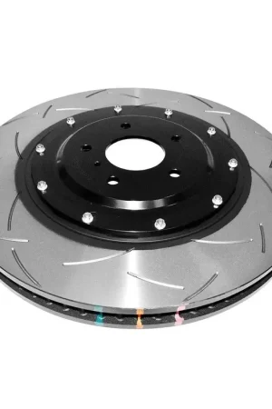 Last Chance Disc Brakes Australia DBA DBA52379BLKRS 5000 Series T3 Slotted Brake Disc Rotor Single Right Black Hat 390mm