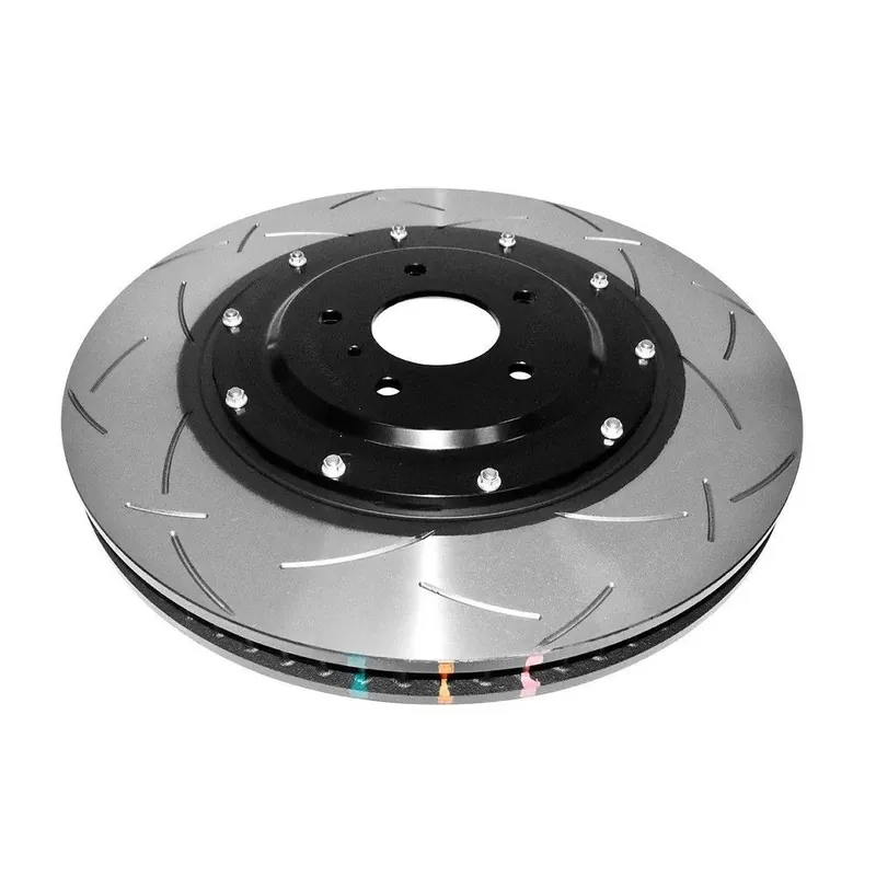 Last Chance Disc Brakes Australia DBA DBA52379BLKRS 5000 Series T3 Slotted Brake Disc Rotor Single Right Black Hat 390mm