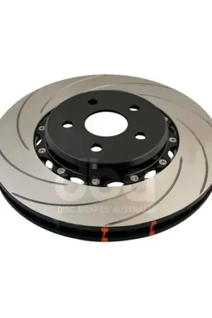 Disc Brakes Australia DBA DBA52396BLKCSL 5000 Series Curved Slot Brake Disc Rotor Single Left Black Hat Price Drop