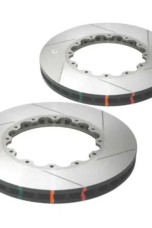 Bargain Disc Brakes Australia DBA DBA52650BLKXS-10 5000 Series Cross-Drilled & Slotted Brake Disc Rotor Pair Black Hat 316mm