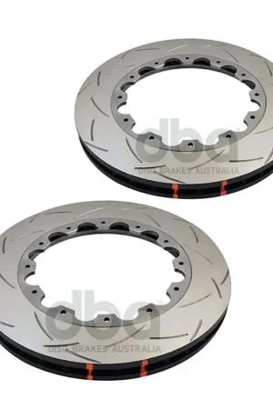 Disc Brakes Australia DBA DBA52750.1XS 5000 Series Cross-Drilled & Slotted Brake Disc Floating Rotor Pair Luxury