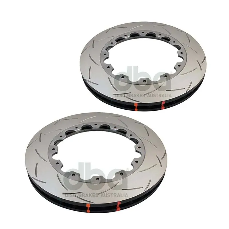 Disc Brakes Australia DBA DBA52750.1XS 5000 Series Cross-Drilled & Slotted Brake Disc Floating Rotor Pair Luxury