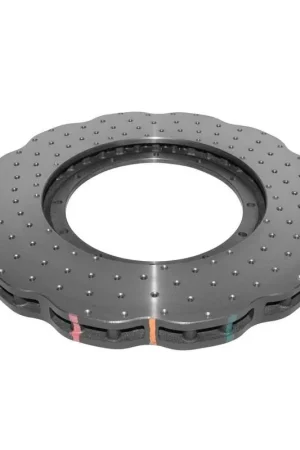 Disc Brakes Australia DBA DBA52808.1WV2XD 5000 Series Wave Cross-Drilled & Dimpled Brake Disc Floating Rotor Pair Luxury