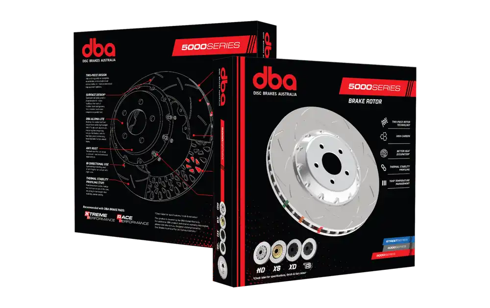 Last Chance Disc Brakes Australia DBA DBA52834.1S 5000 Series T3 Slotted Brake Disc Floating Rotor Pair