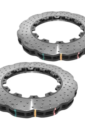Disc Brakes Australia DBA DBA52834.1WXD 5000 Series Wave Cross-Drilled & Dimpled Brake Disc Floating Rotor Pair Buy Online