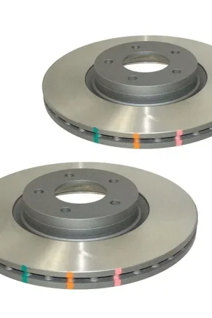 Brand New Disc Brakes Australia DBA DBA52962BLKS 5000 Series T3 Slotted Brake Disc Rotor Pair Black Hat 320mm