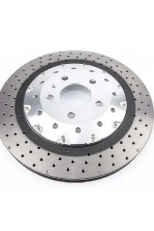 Disc Brakes Australia DBA DBA53001.1XD 5000 Series Cross-Drilled & Dimpled Brake Disc Floating Rotor Pair 356mm Money Back Guarantee